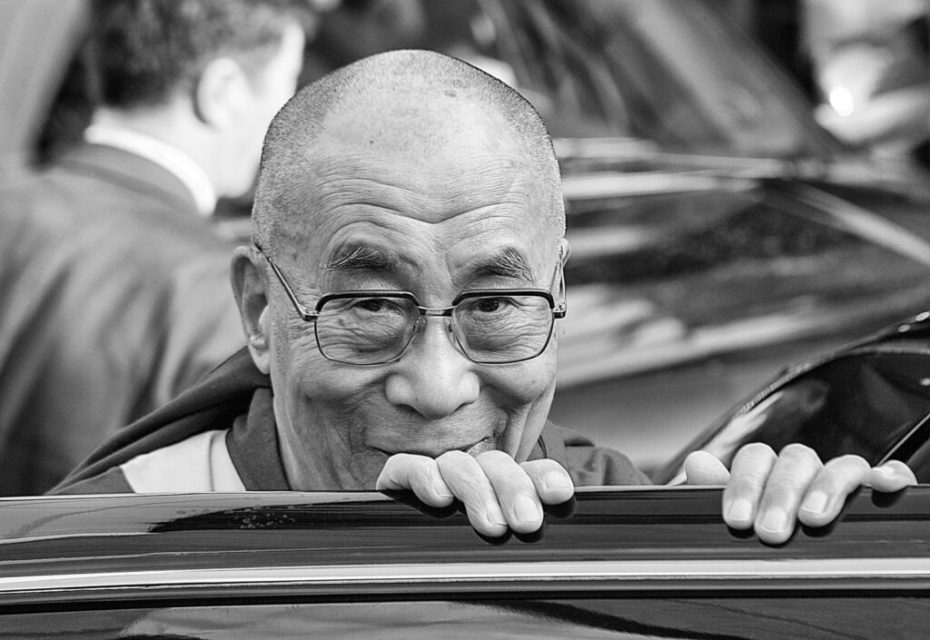 Dalai Lama at Glastonbury on Cone Magazine