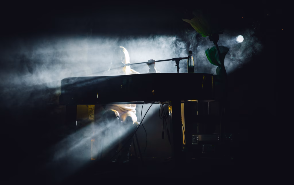 Ellice performing at Nuremberg Pop Festival in Germany 2025