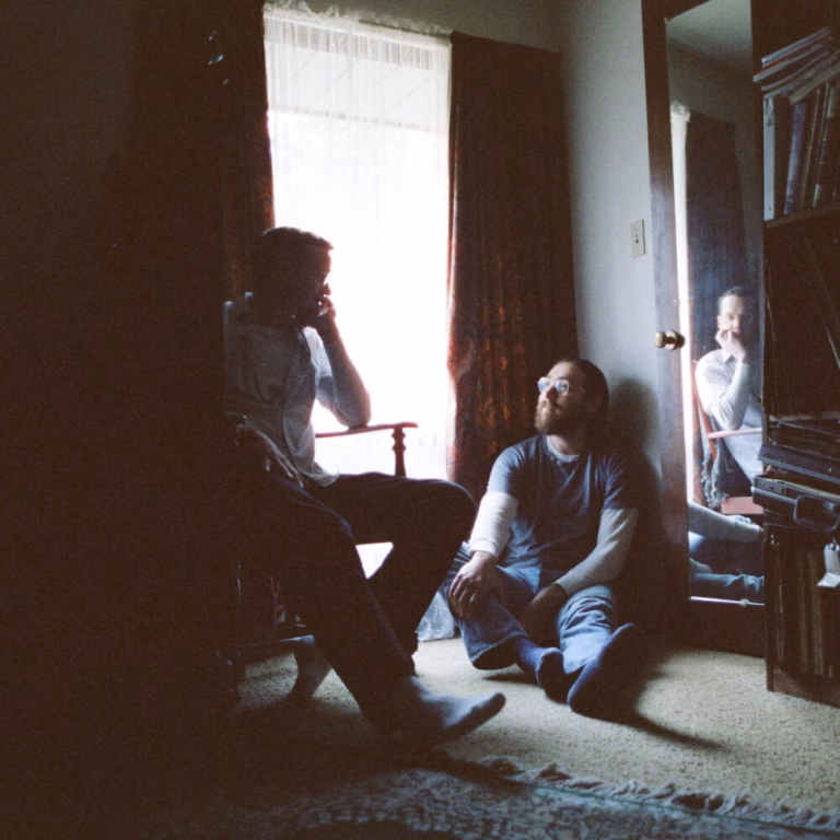 Whitney's Small Talk album cover, featured in CONE's review.